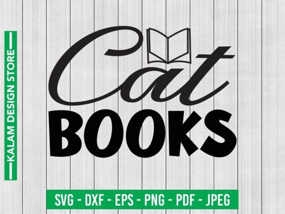 Cat Books SVG DESIGN Review