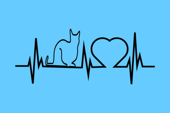Cat EKG SVG Embroidery Design Review