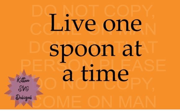 Live One Spoon at a Time Embroidery Review