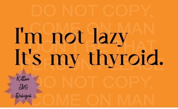 Not Lazy, Thyroid Embroidery Design Review