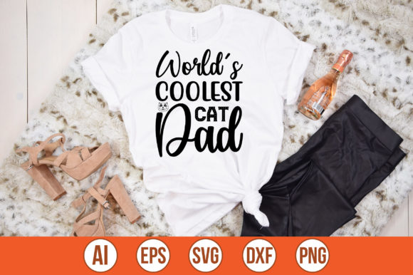 World’s Coolest Cat Dad SVG Review for Embroidery Projects