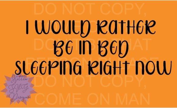 Would Rather Be Sleeping Embroidery Design Review