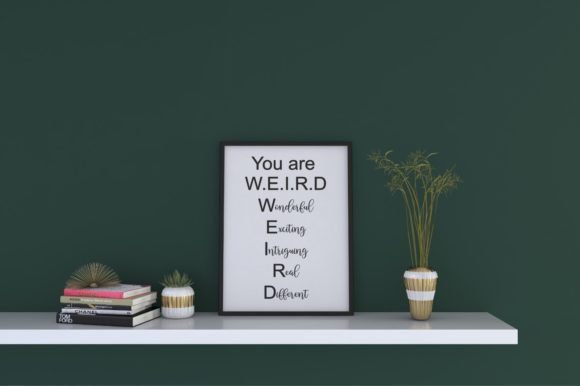 You Are Weird Embroidery Design Review